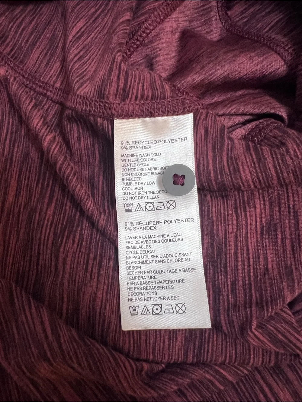 NWOT Tommy Bahama IslandZone Men's Burgundy Heathered Polo
